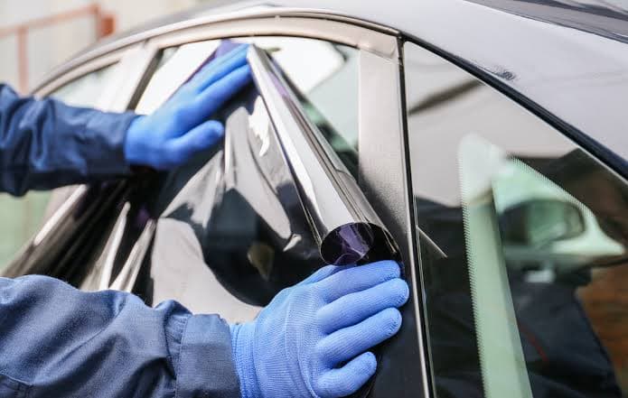 Tinted car windows